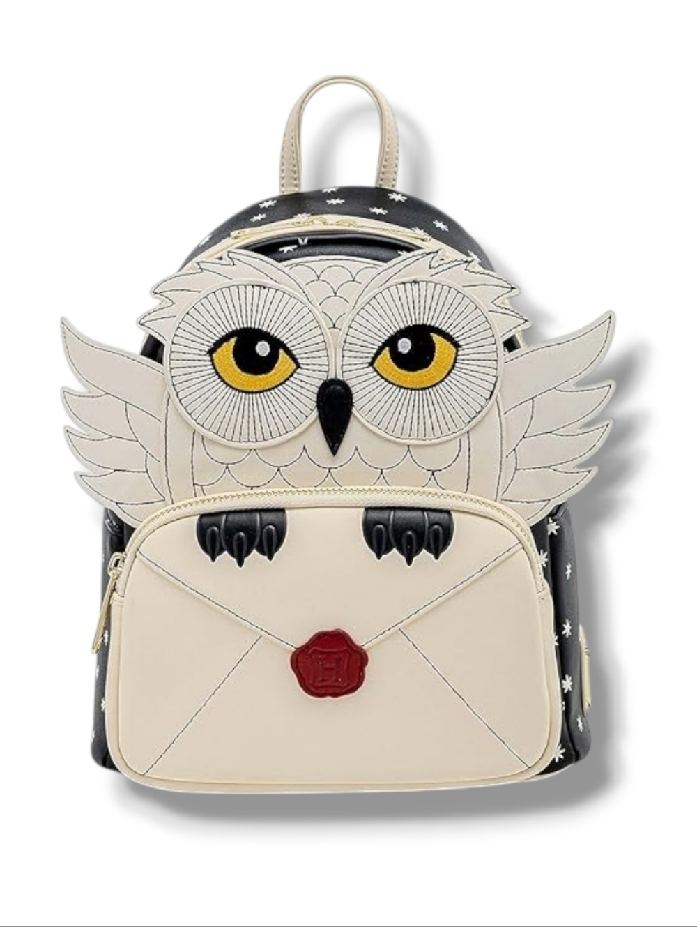 SOLD - LOUNGEFLY Harry Potter Hedwig Howler Cosplay Mini Backpack